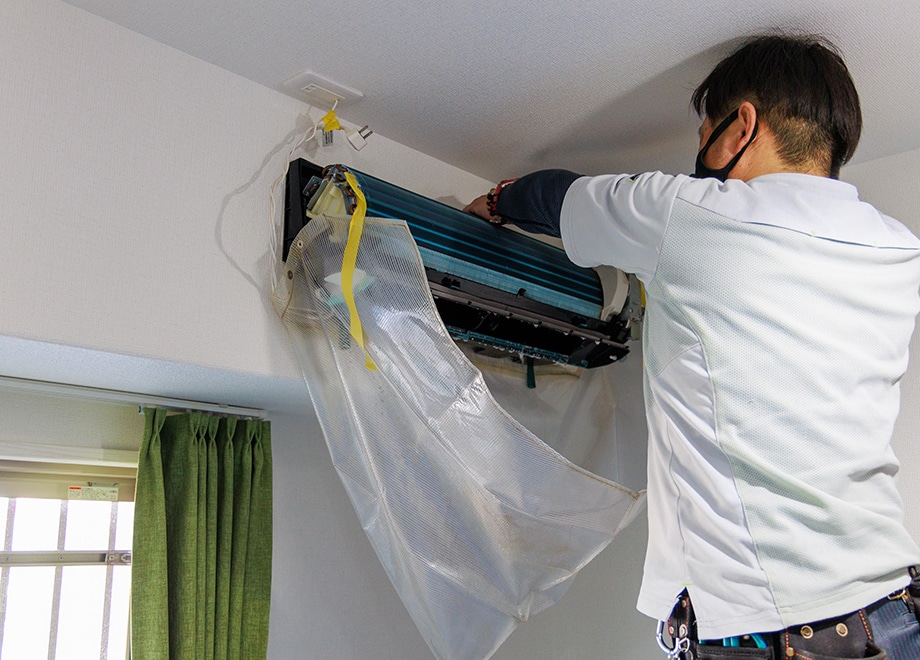 完全分解洗浄エアコンクリーニング